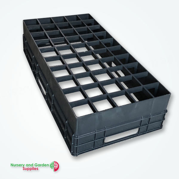 50mm Square Deep Tube CLEAR