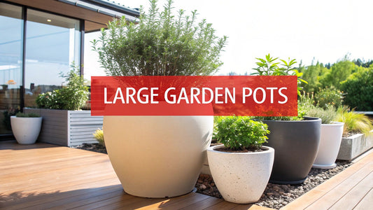 Discover Large Outdoor Plant Pots NZ | Perfect for Gardens & Patios