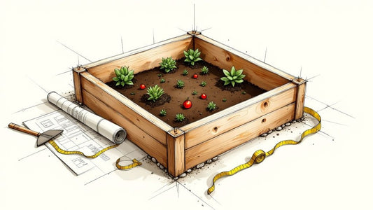 Build Your Own Raised Wooden Garden Beds