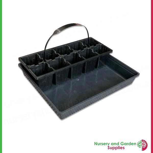 10 cell Seedling Punnet with optional handle