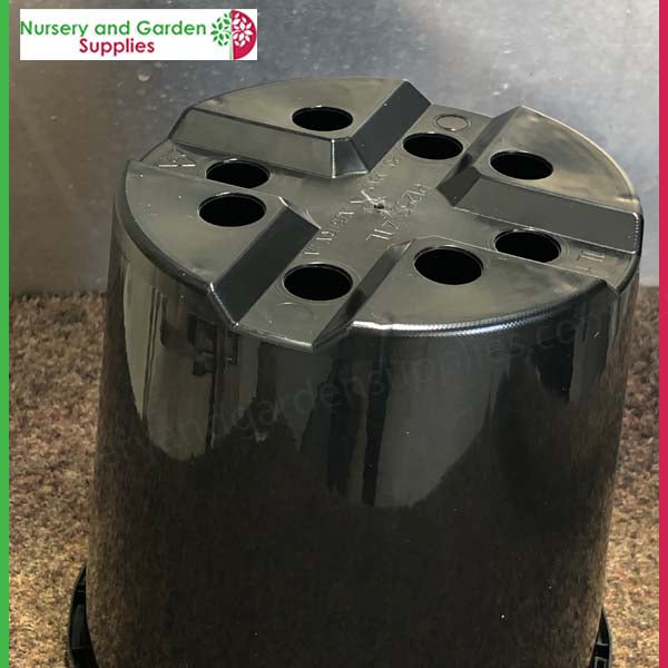125mm Standard Plant Pot Black