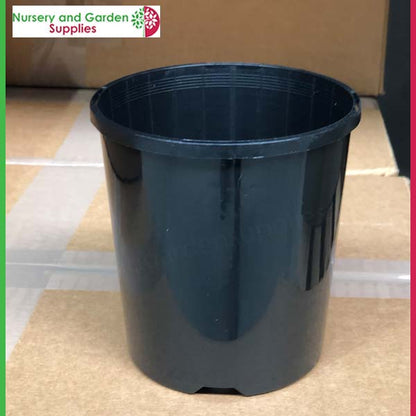 125mm Standard Plant Pot Black