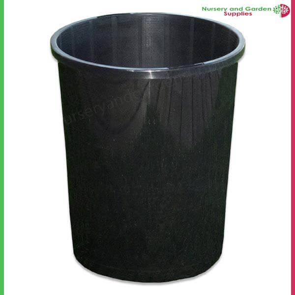 140mm DEEP Plant Pot Black