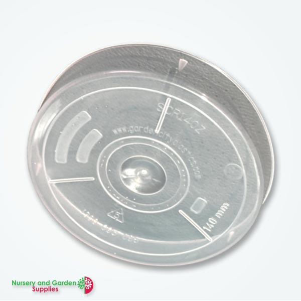 Saucer to suit 125 & 150mm Pots Clear