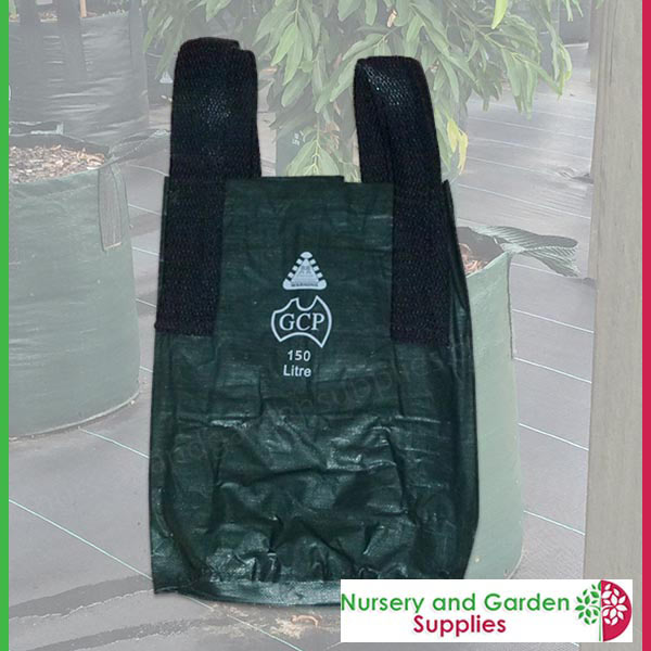 150 litre woven planter bag tree bag at Nursery and Garden Supplies NZ - for more info go to nurseryandgardensupplies.co.nz