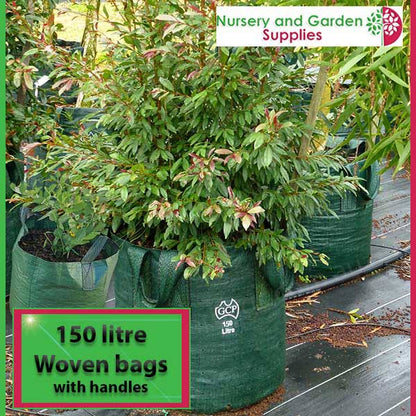 150 litre Woven Planter Bag with handles