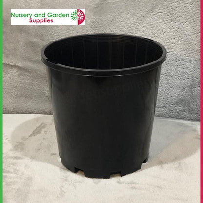 180mm Slimline Pot Black