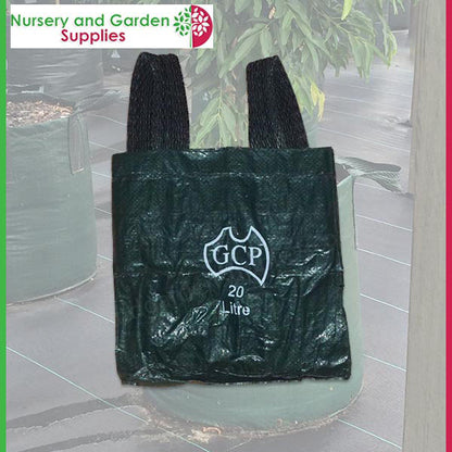 20 litre woven planter bag tree bag at Nursery and Garden Supplies NZ - for more info go to nurseryandgardensupplies.co.nz
