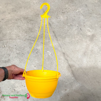 200mm Hanging Basket YELLOW