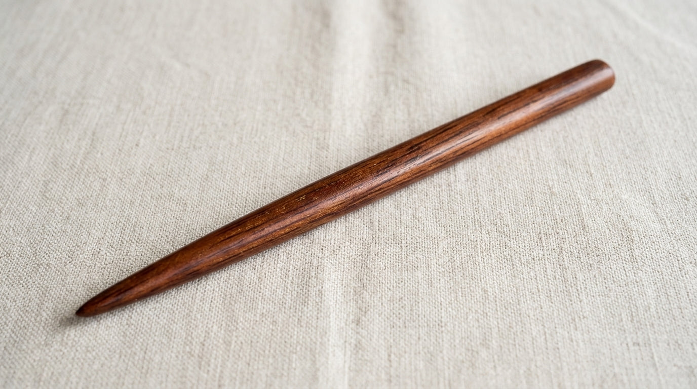 Handcrafted Kwila Wood Hair Stick / Hair Pin / Hair Wand