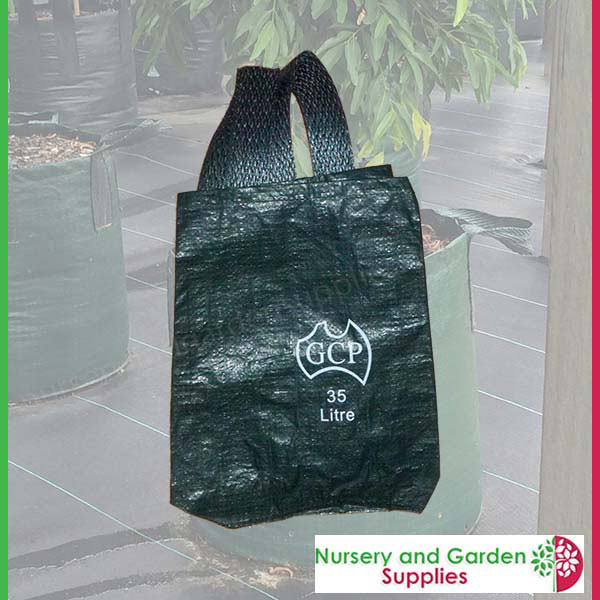 35 litre woven planter bag tree bag at Nursery and Garden Supplies NZ - for more info go to nurseryandgardensupplies.co.nz