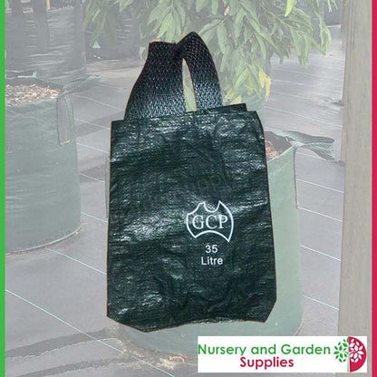 35 litre woven planter bag tree bag at Nursery and Garden Supplies NZ - for more info go to nurseryandgardensupplies.co.nz