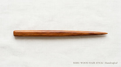 Handcrafted Native Rimu Hair Stick/Hairpin/Hair Wand