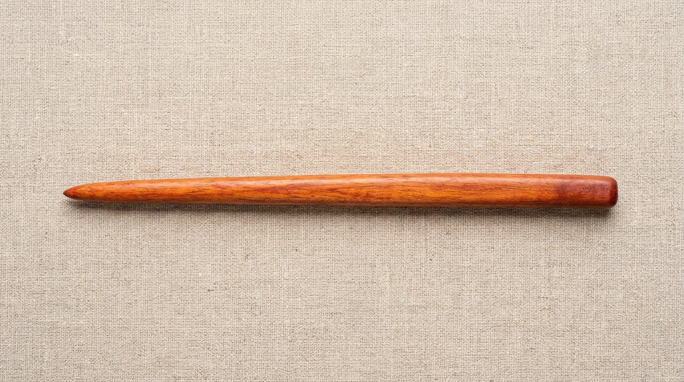 Handcrafted Premium Mahogany Wood Hair Stick/Hairpin/Hair Wand