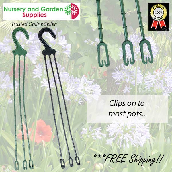 Clip Hanger Large 430mm Dk Green