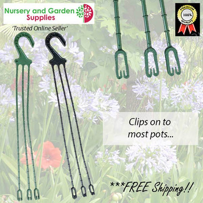 Clip Hanger Large 430mm Dk Green