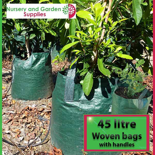45 litre Woven Planter Bag with handles