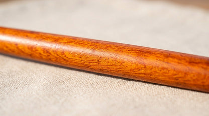 Handcrafted Premium Mahogany Hair Stick (Amber-Orange Variation)/Hairpin/Hair Wand