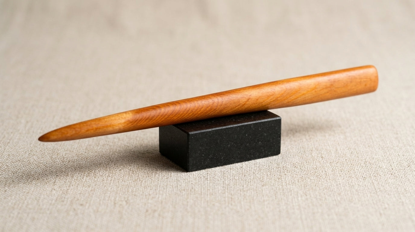 Handcrafted Native Matai Hair Stick/Hairpin/Hair Wand "The Honey"