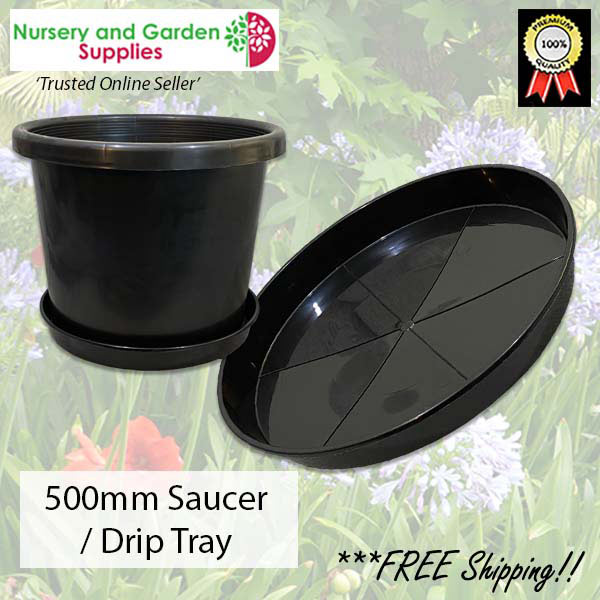 Saucer to suit 500mm Pot (Drip Tray)