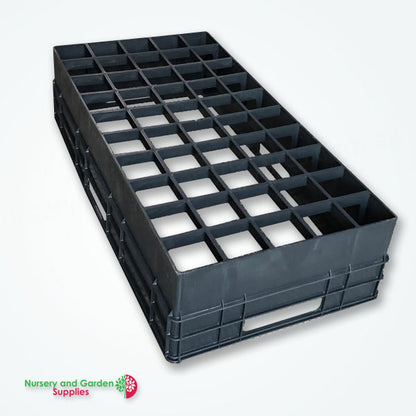 50mm Square Deep Tube CLEAR