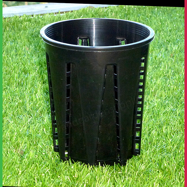 143mm Plastic Anti-Spiral Pot (140mm)