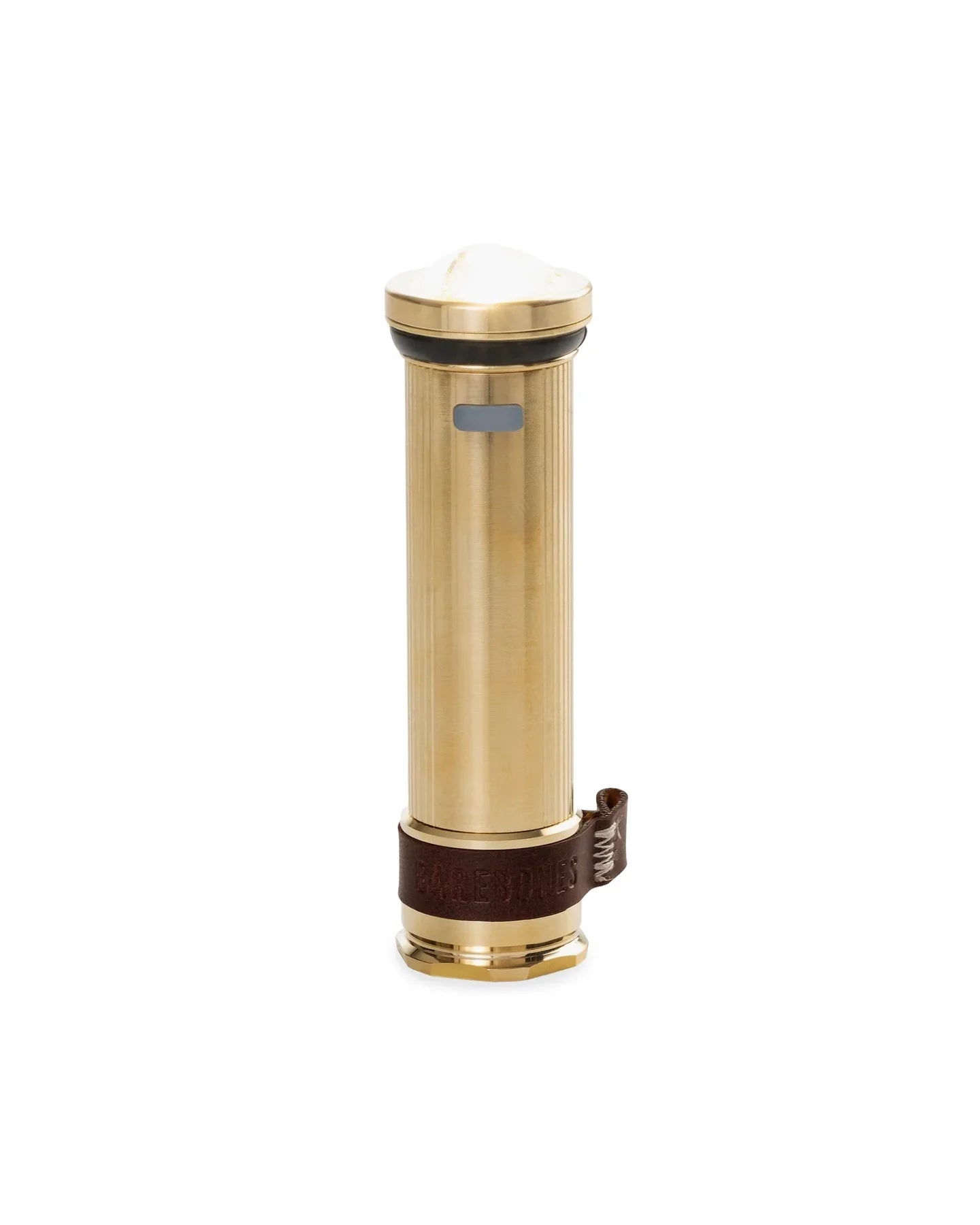 Mini flashlight in Brass