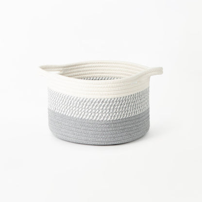 Grey Ombré Cotton Basket