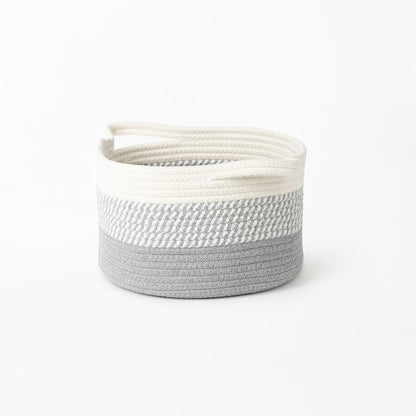 Grey Ombré Cotton Basket