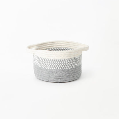 Grey Ombré Cotton Basket