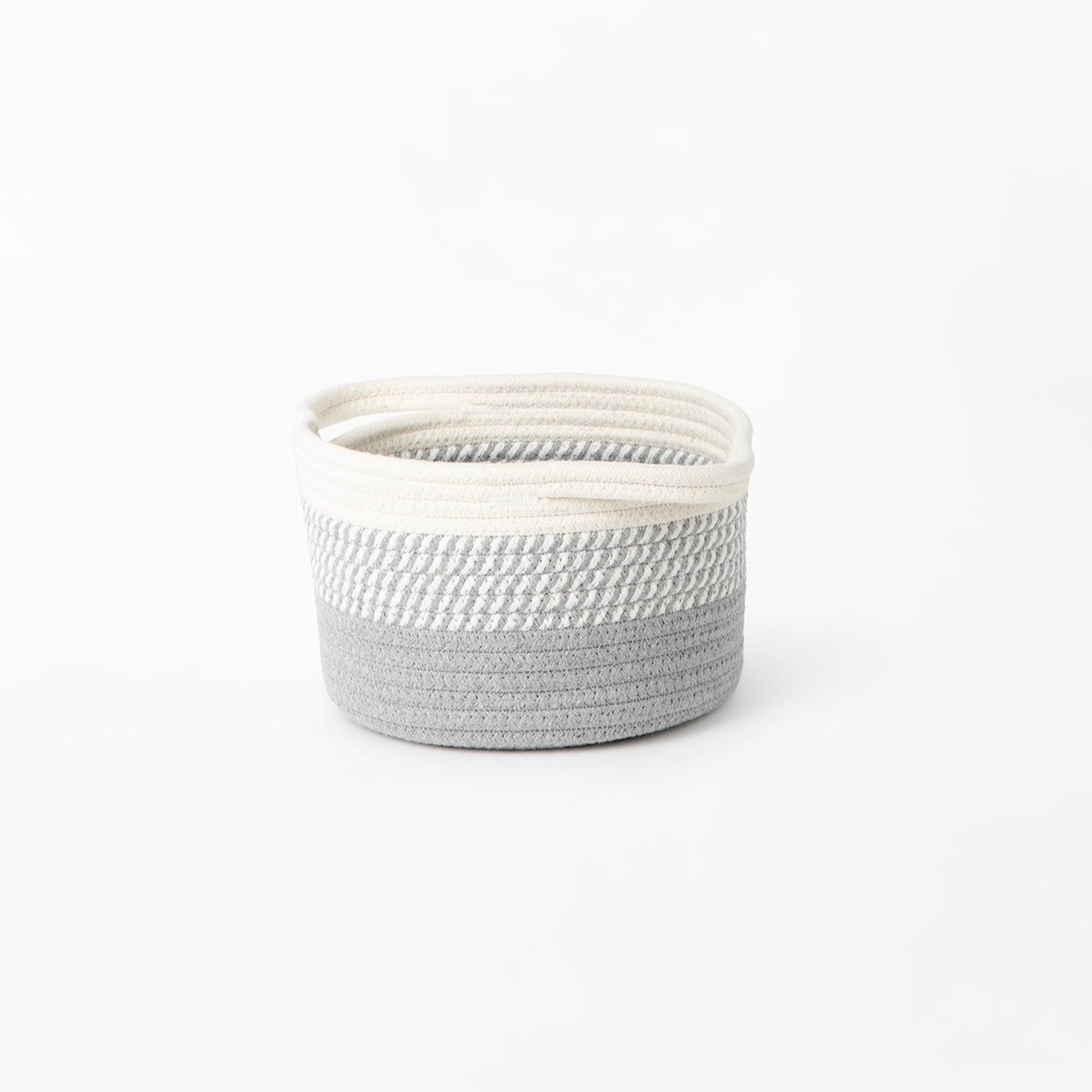 Grey Ombré Cotton Basket
