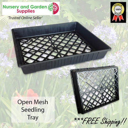 Open Mesh Seedling Plant Carry Tray