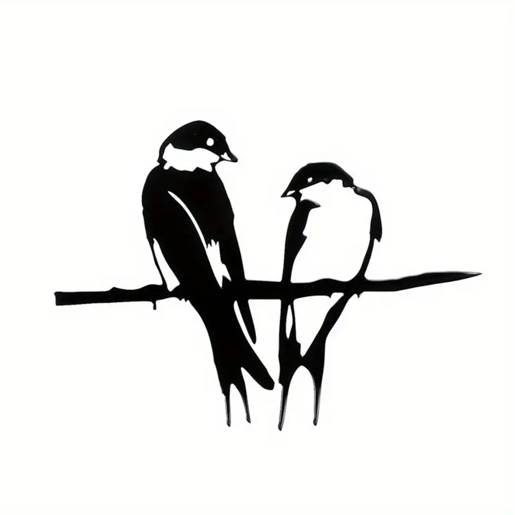 Metal Art - Two Birds Meet