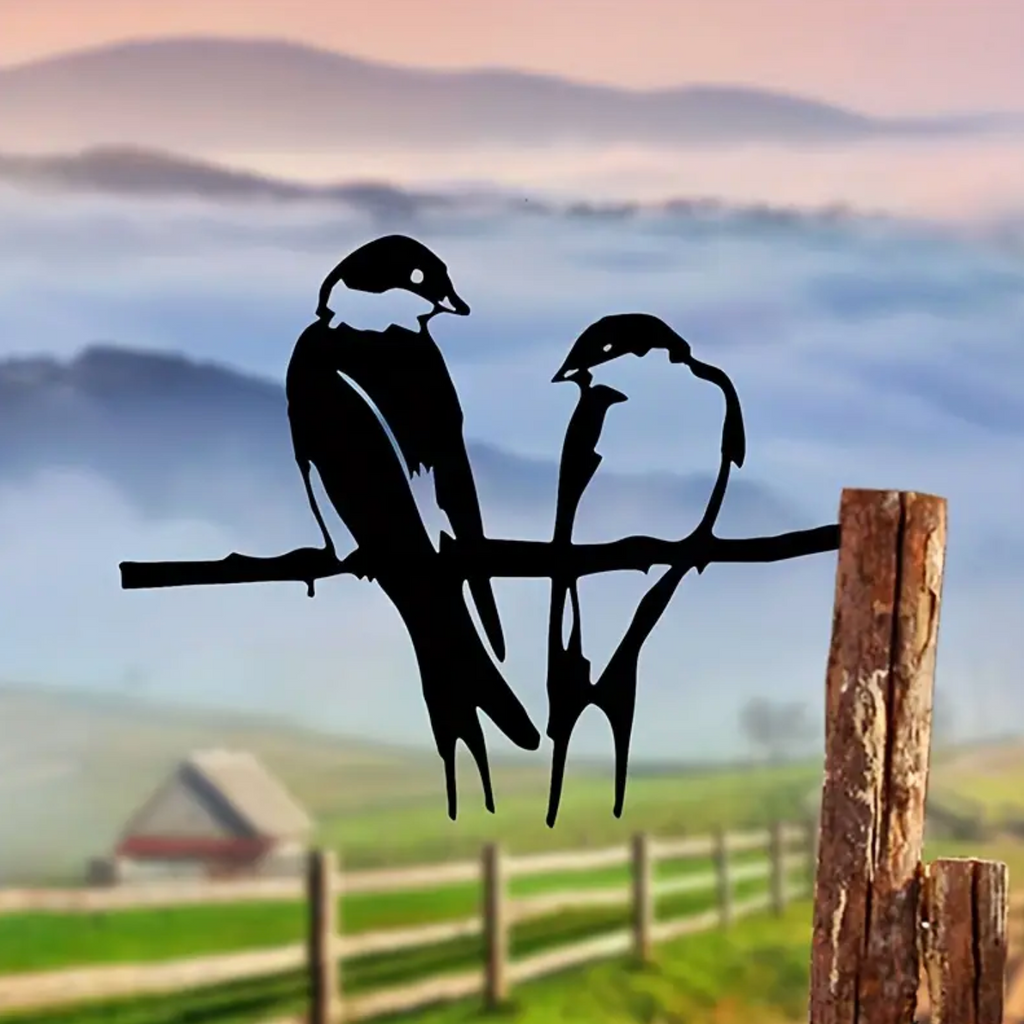 Metal Art - Two Birds Meet