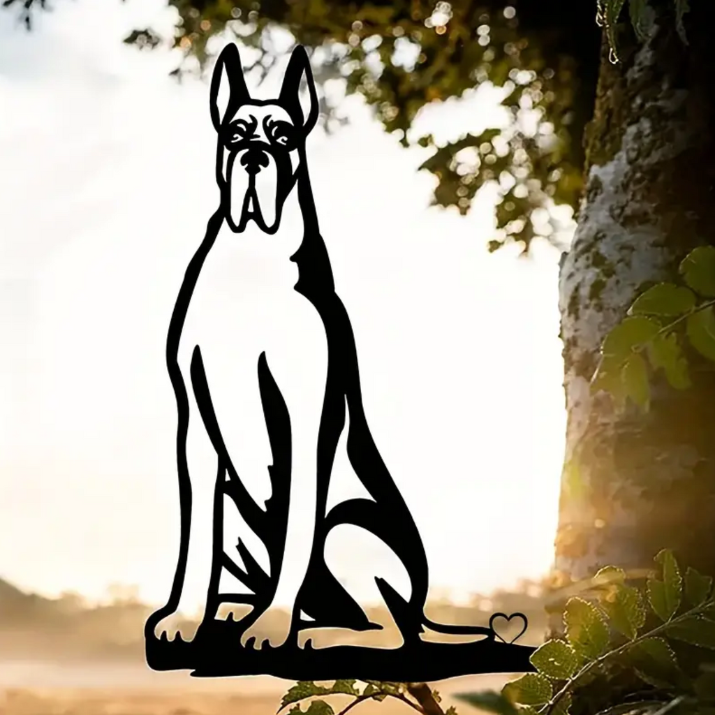 Metal Art - Dog 'Great Dane'