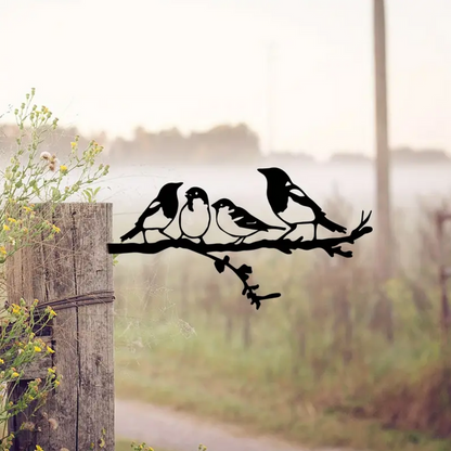 Metal Art - Four Birds