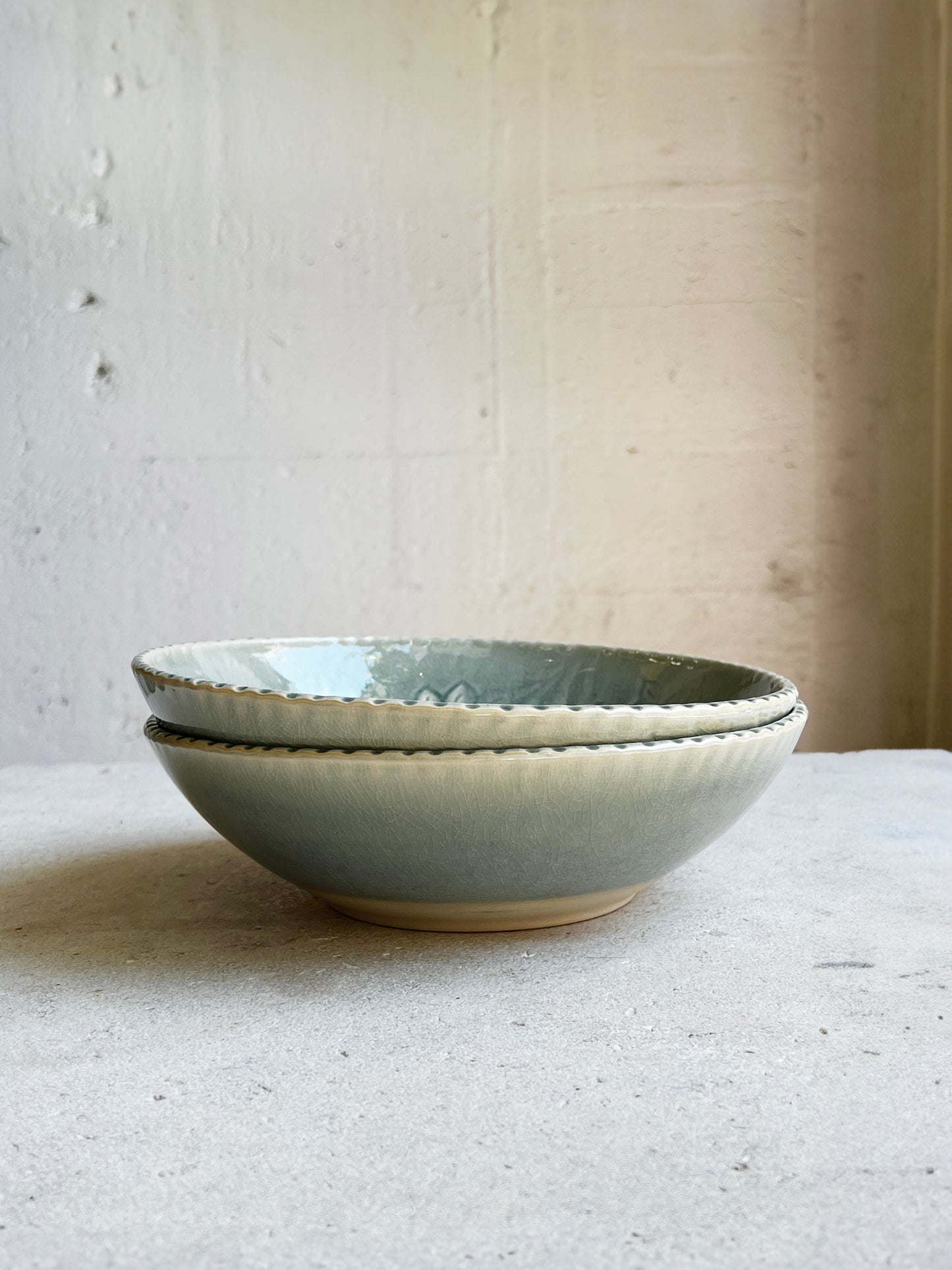 Glazed bowl