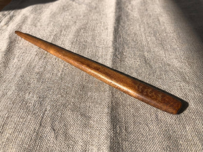 Handcrafted Ancient Swamp Kauri Wood Hair Stick/Hairpin/Hair Wand