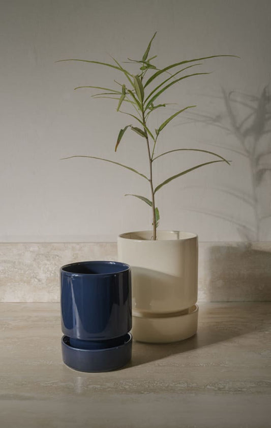 Hoff glazed pot set