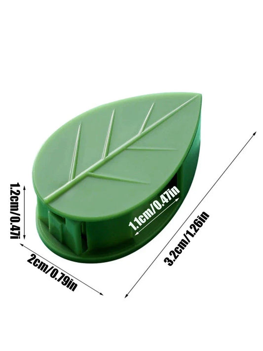Plant Fixed clips, Leaf Shape (2-pc)