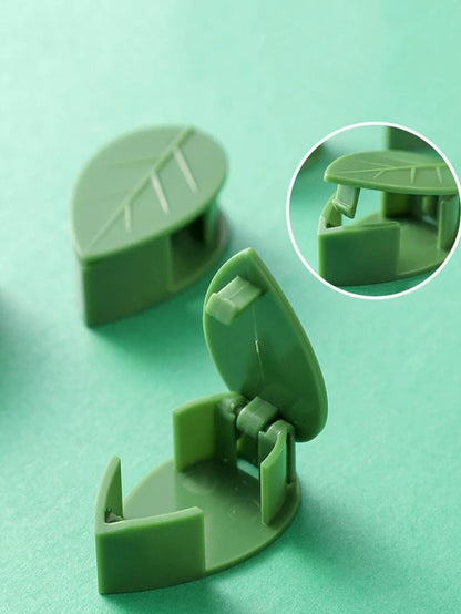 Plant Fixed clips, Leaf Shape (2-pc)