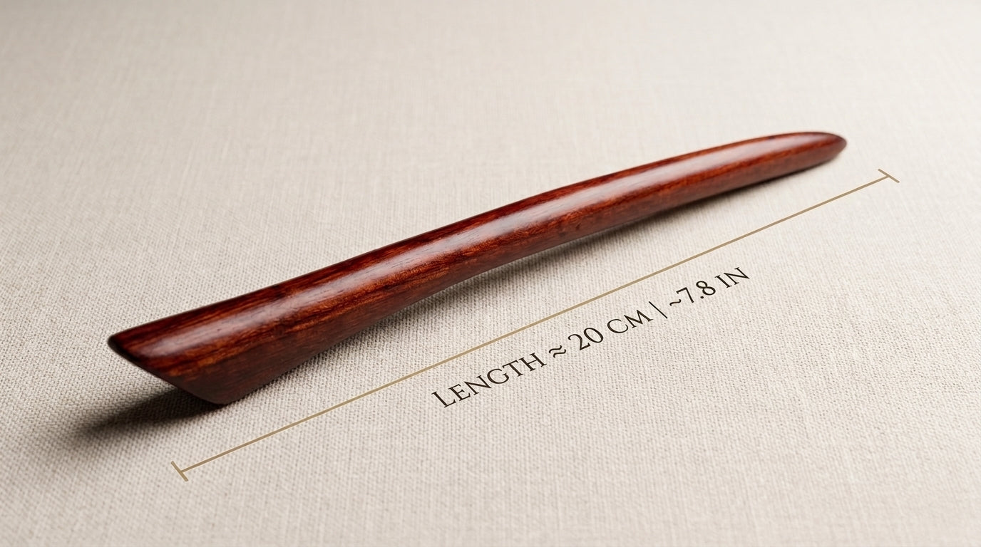 Handcrafted Premium Jarrah Hair Stick/Hairpin/Hair Wand