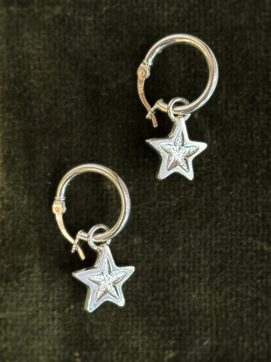 Vosso Star hoop earrings