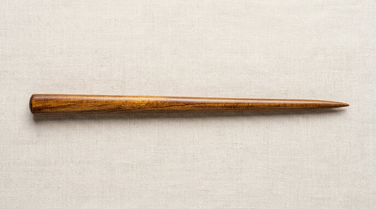 Handcrafted Ancient Kauri Hair Stick/Hairpin/Hair Wand