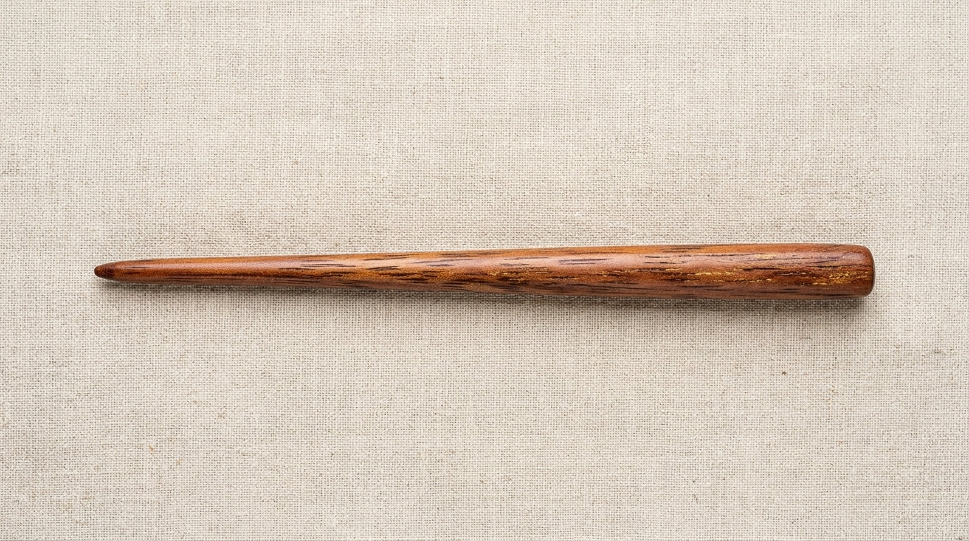 Handcrafted Kwila Wood Hair Stick / Hair Pin / Hair Wand